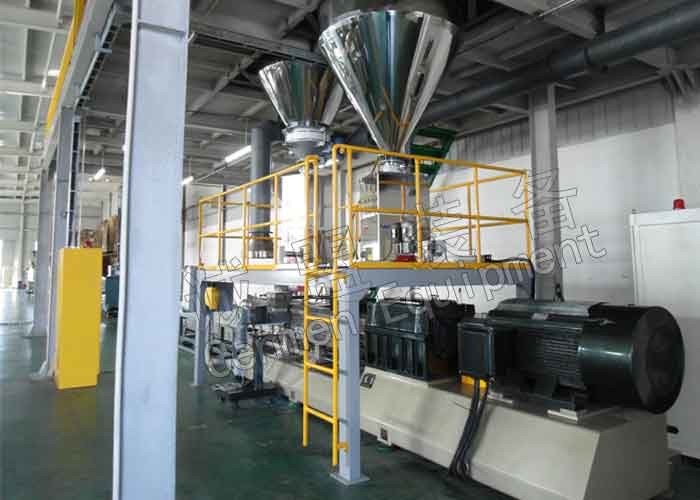 High Automation Plastic Compounding Machine With Water Strand Pelletizing Mode
