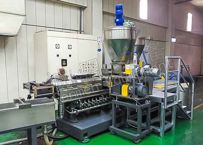 Toughness Modification Twin Screw Rubber Extruder 380V 50HZ 3 Phase