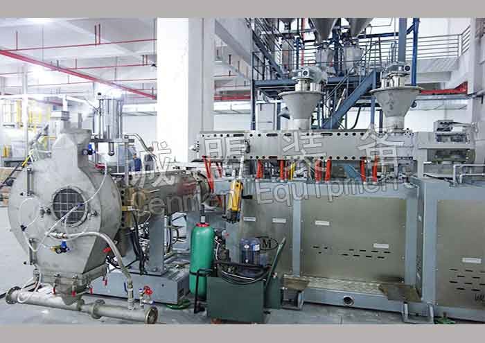 Fully Antomatic  Semicon Shield Plastic Pelletizing Equipment Cable Extruder Machine