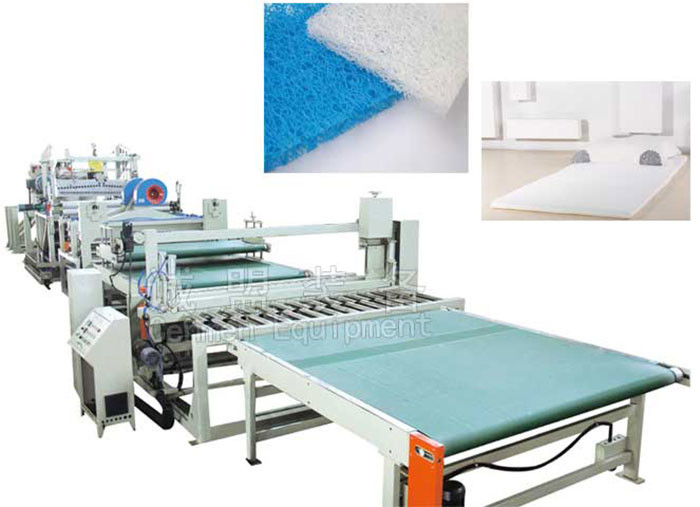 Spinneret Mattress Plastic Sheet Extrusion Line For Medical Healthy Industry
