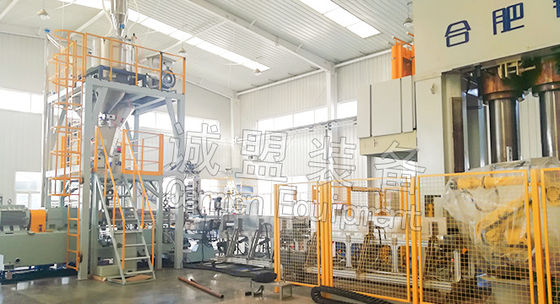 LFT-D Long Glass Fiber Thermoplastic Extrusion Machine Co-Rotating Twin Screw Extruder