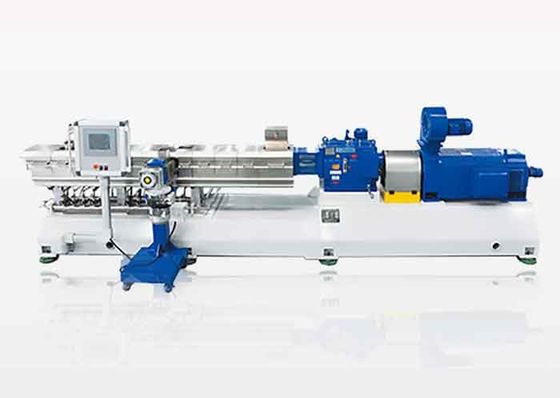 High Efficiency Plastic Compounding Machine Co Rotating Twin Screw Extruder