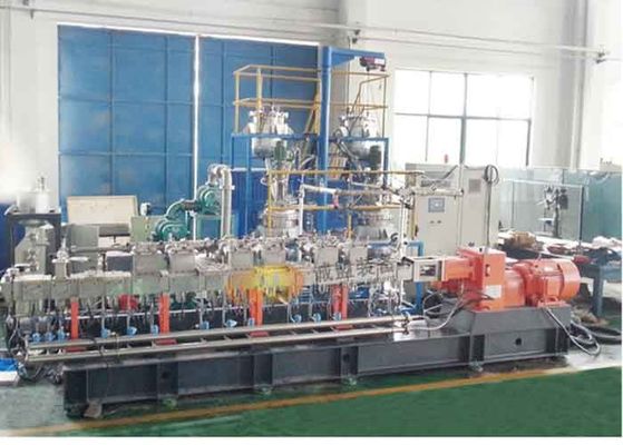 Reactive Devolatilization Twin Screw Compounding Extruder Co - Rotating Type