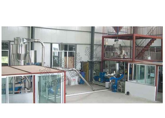 Peroxide XLPE Middle Voltage XLPE cable compounds pelletizing extrusion line