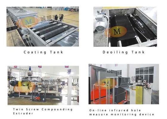 Auto Feeding Plastic Sheet Extrusion Line For Lead Acid Accumulator Battery