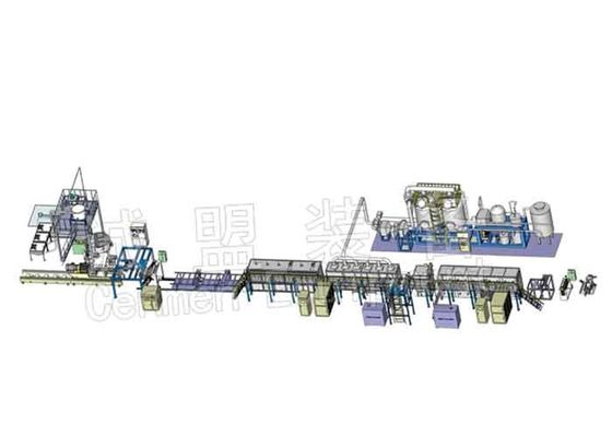 Auto Feeding Plastic Sheet Extrusion Line For Lead Acid Accumulator Battery