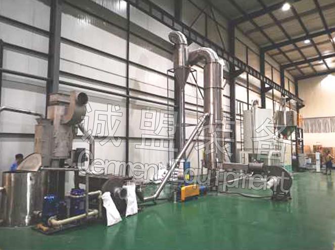 Sioplas Cable Extrusion Line  under water pelletizing system