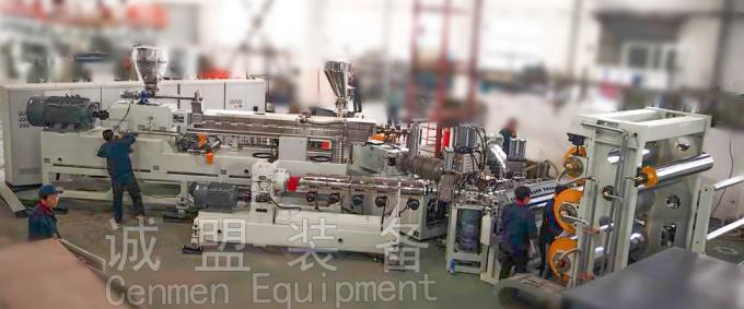 Composite Plastic Sheet Extrusion Line Calendering Forming Sheet Extruder Machine