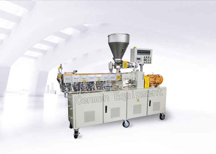 Laboratory Co Rotation Twin Screw Extruder Polymer Compounding Equipment