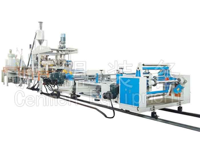Pre Drying Crystallization PET Sheet Extrusion Line PET Extruder Machine